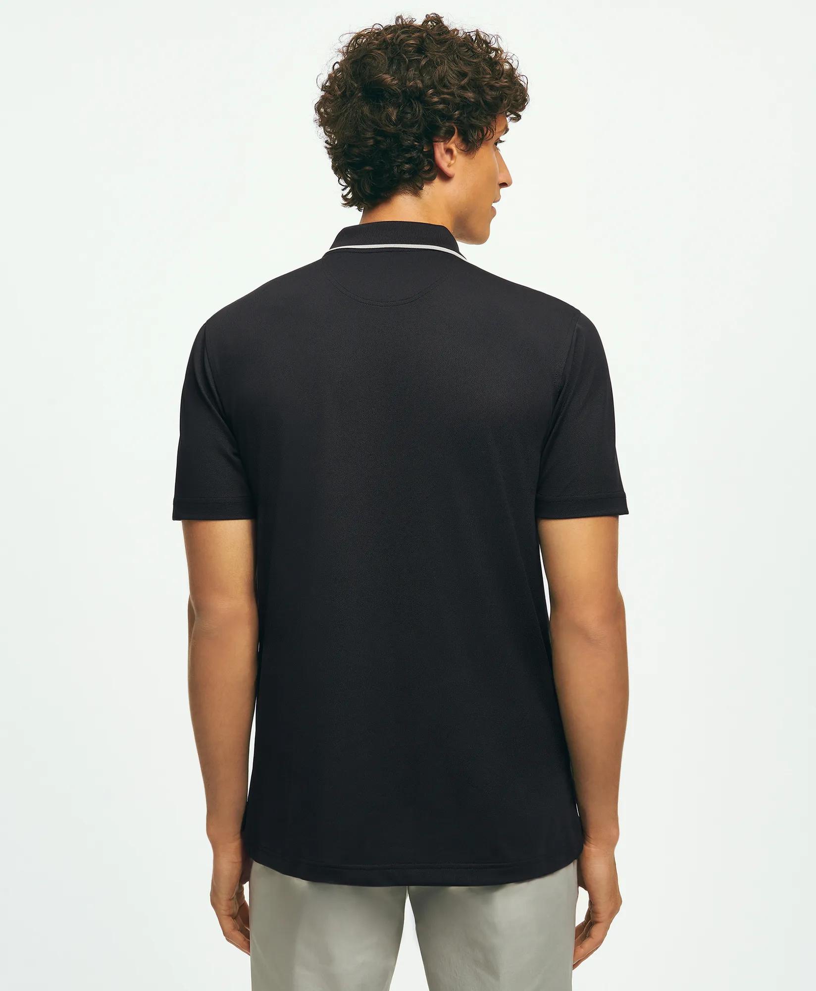Performance Series Half-Zip Pique Polo Shirt