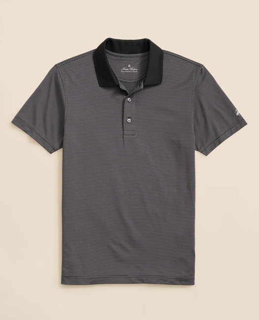 Performance Series Micro Stripe Jersey Polo Shirt