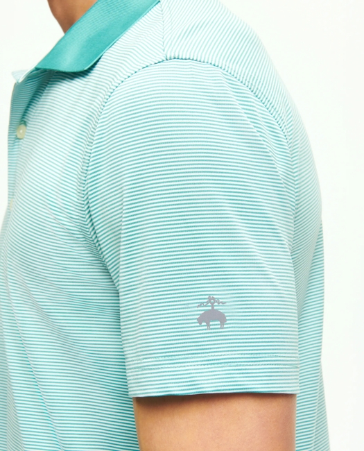 Performance Series Micro Stripe Jersey Polo Shirt