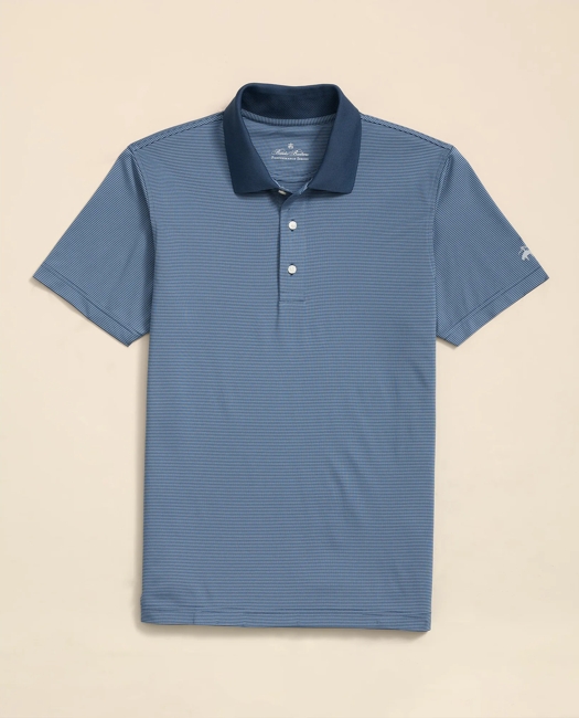 Performance Series Micro Stripe Jersey Polo Shirt