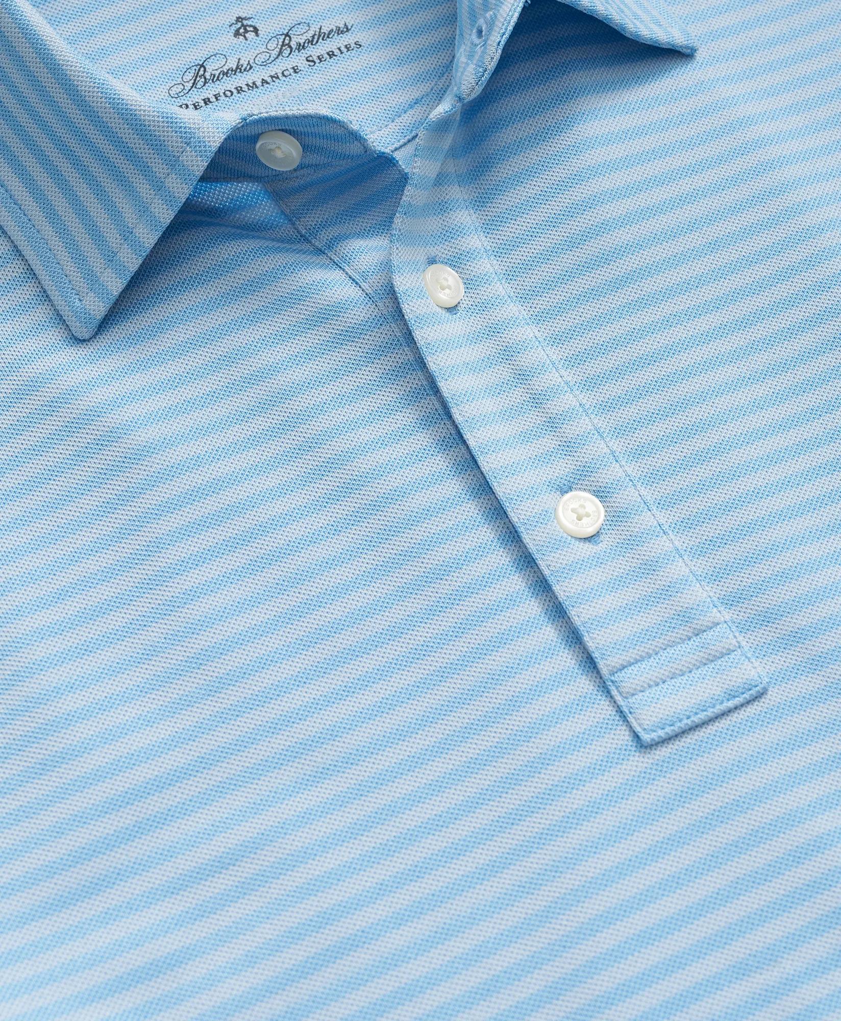 Performance Series Vintage Stripe Pique Polo Shirt