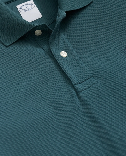 Golden Fleece Stretch Supima Long-Sleeve Polo Shirt