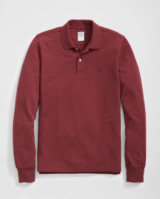 Golden Fleece Stretch Supima Long-Sleeve Polo Shirt