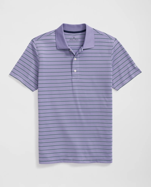 Performance Series Striped Polo Shirt