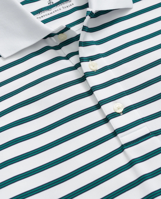 Performance Series Striped Polo Shirt