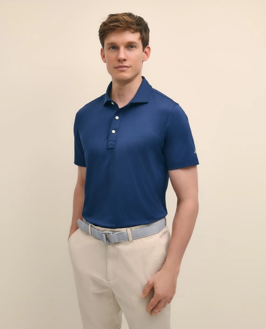 Performance Series Spread Collar Polo Shirt - Dark Blue