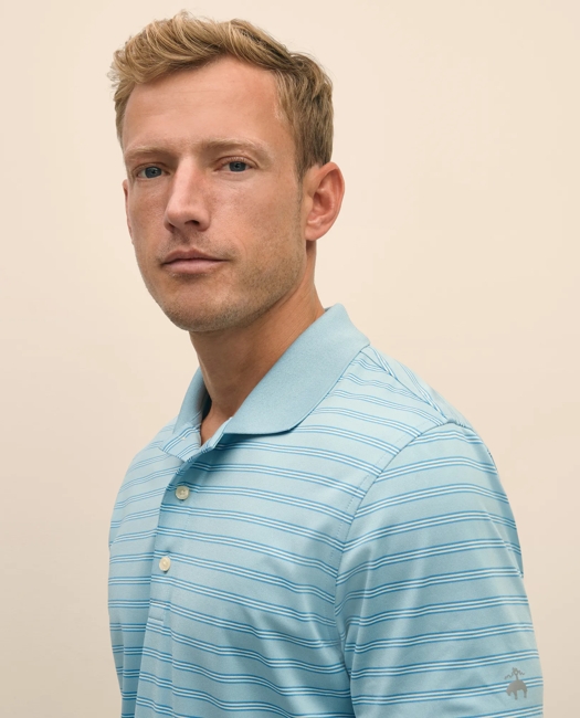 Performance Series Stripe Polo Shirt