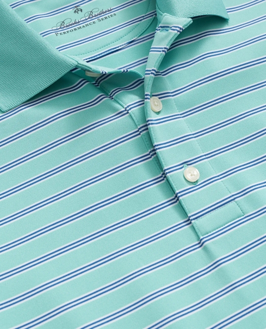 Performance Series Stripe Polo Shirt