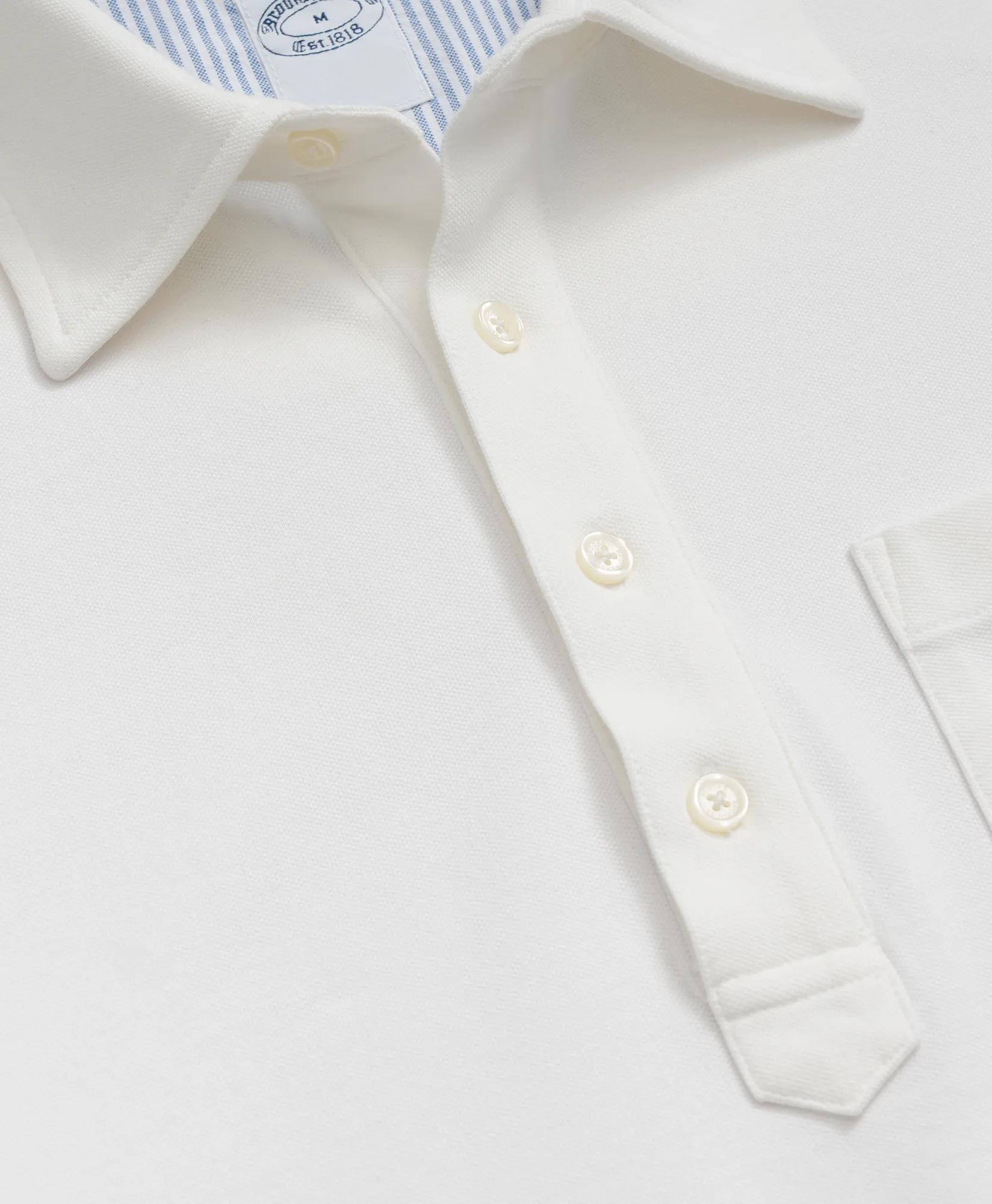 The Vintage Short-Sleeve Garment Dyed Polo Shirt
