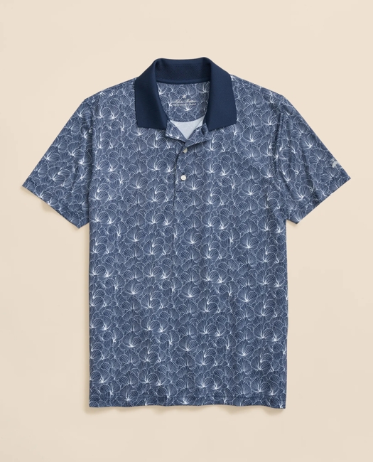 Performance Series Leaf Print Polo Shirt