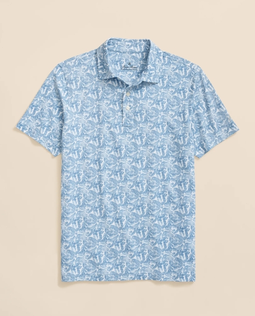 Performance Series Hawaiian Print Polo Shirt