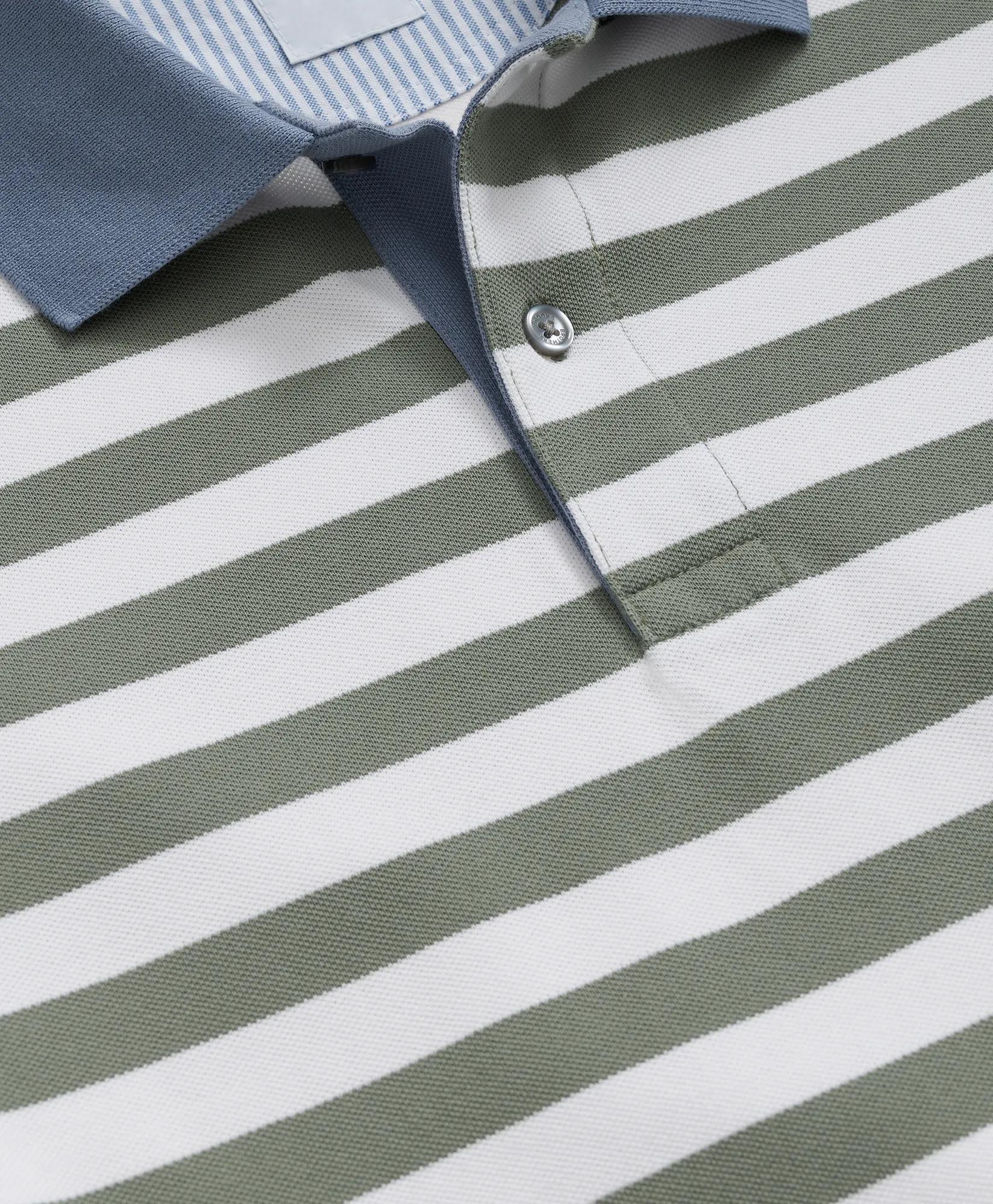 Golden Fleece Supima Cotton Polo in Mariner Stripe