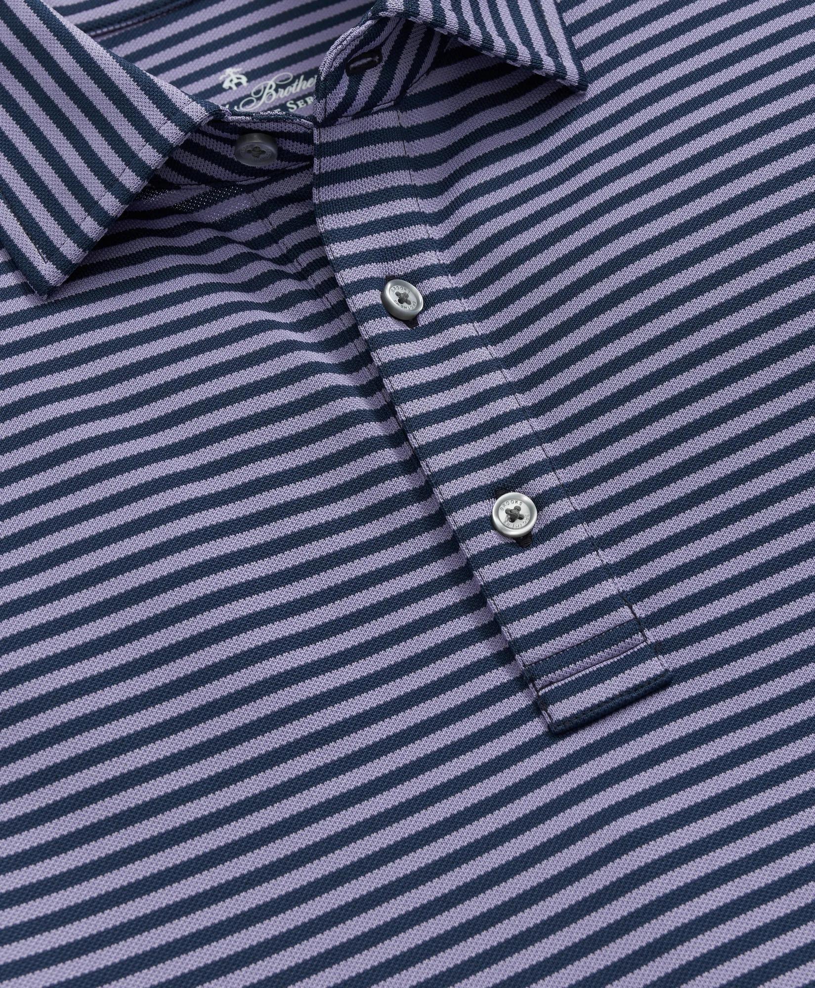 Performance Series Vintage Stripe Pique Polo Shirt