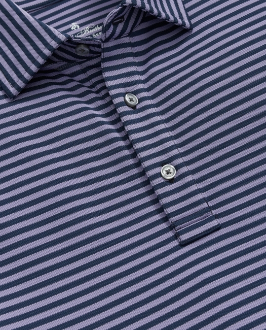 Performance Series Vintage Stripe Pique Polo Shirt