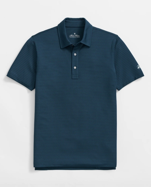 Performance Series Vintage Stripe Pique Polo Shirt