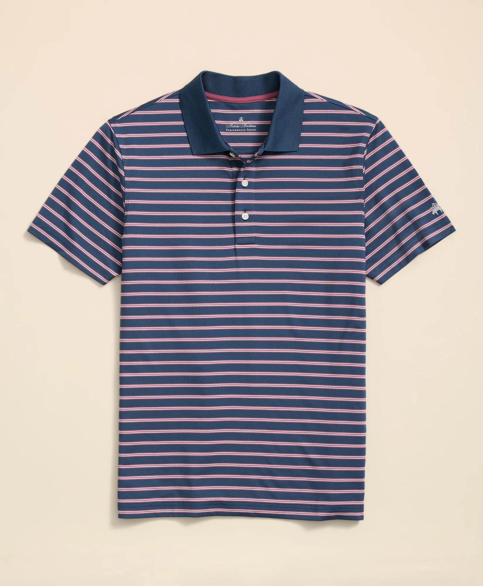 Performance Series Striped Polo Shirt
