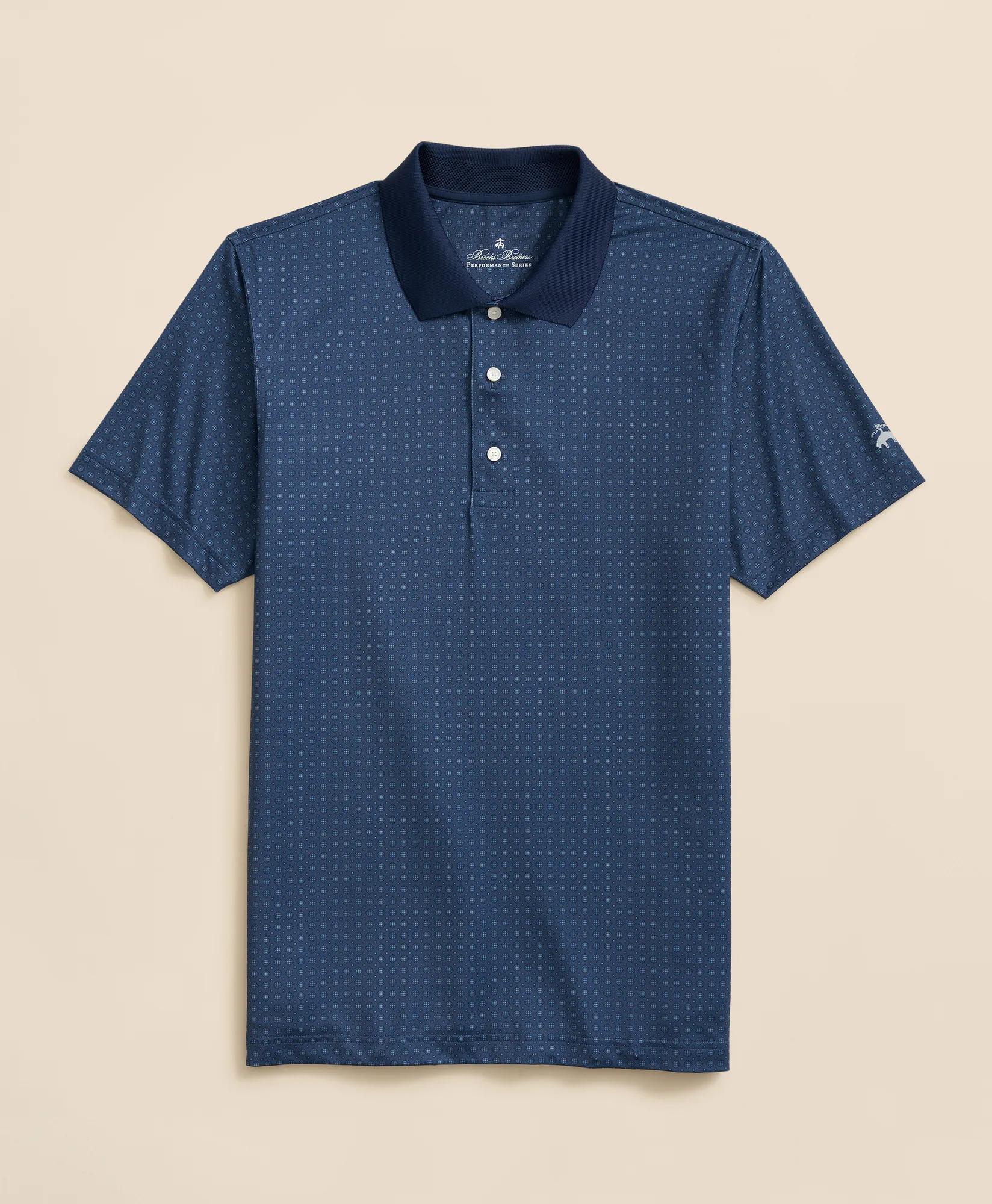 Performance Series Foulard Print Polo Shirt