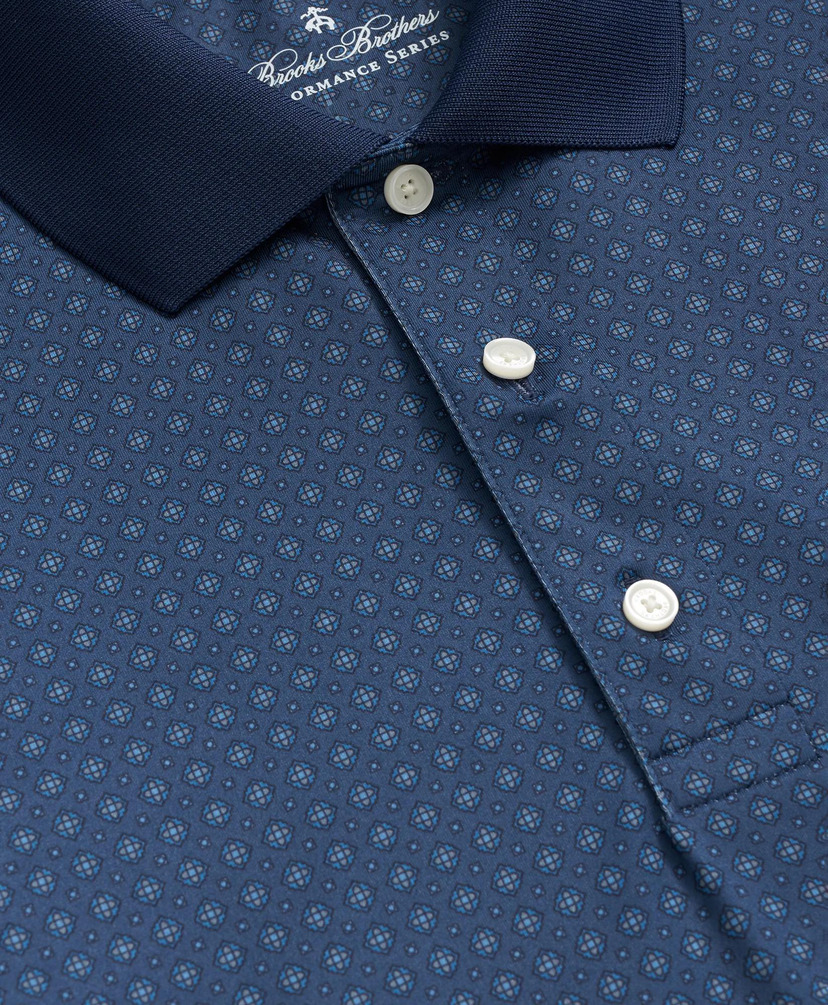 Performance Series Foulard Print Polo Shirt