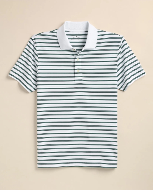 Performance Series Micro-Stripe Polo Shirt