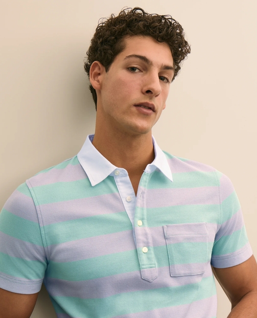 Golden Fleece Stretch Supima Cotton Short-Sleeve Polo Shirt