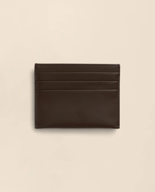 Leather Card Case - Brown