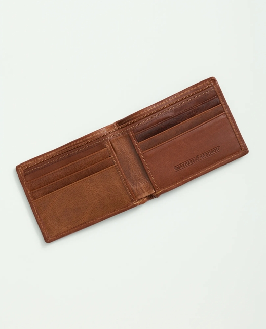 Smathers & Branson Cotton Needlepoint Billfold Wallet