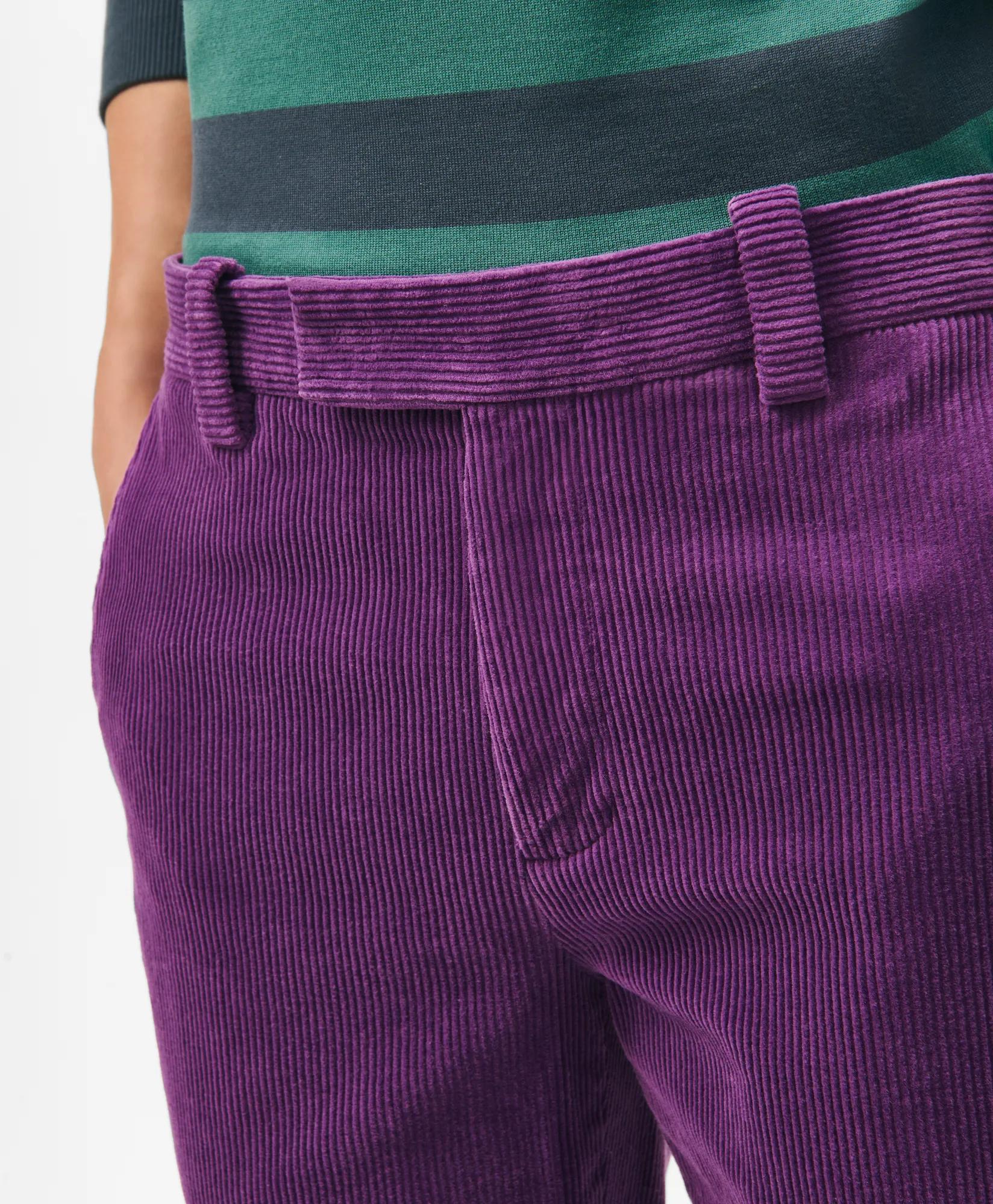 Milano Slim-Fit Wide-Wale Corduroy Pants