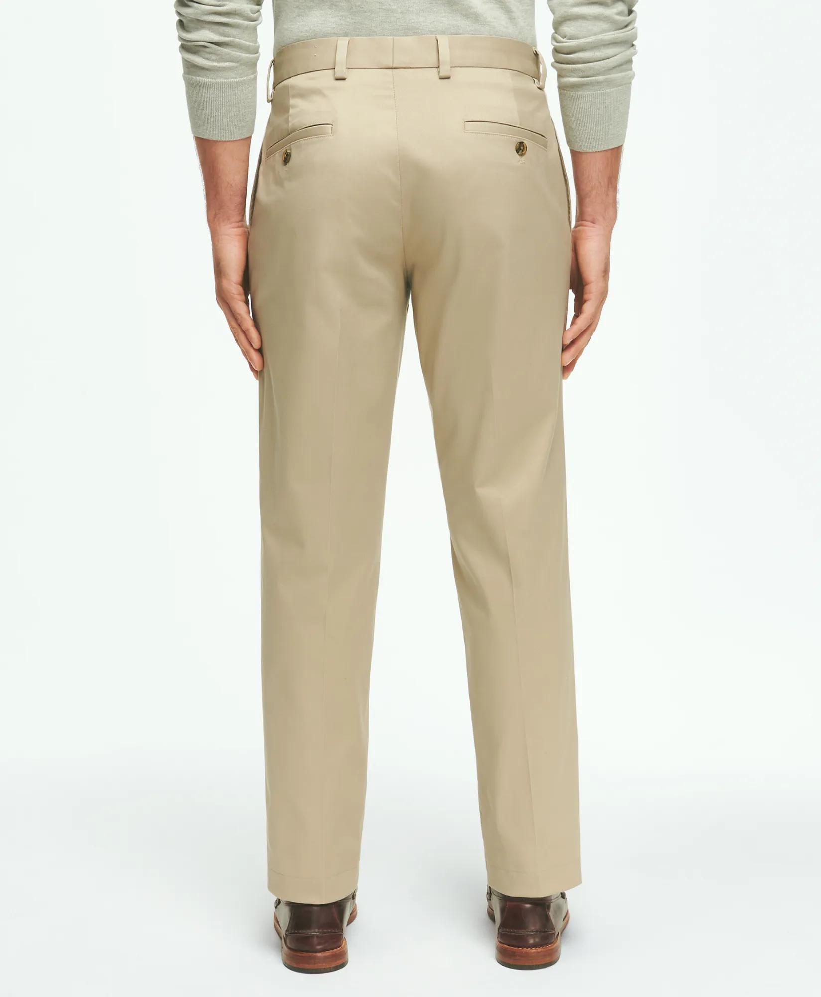 Elastic Waist Chino Pants | Brooks Brothers