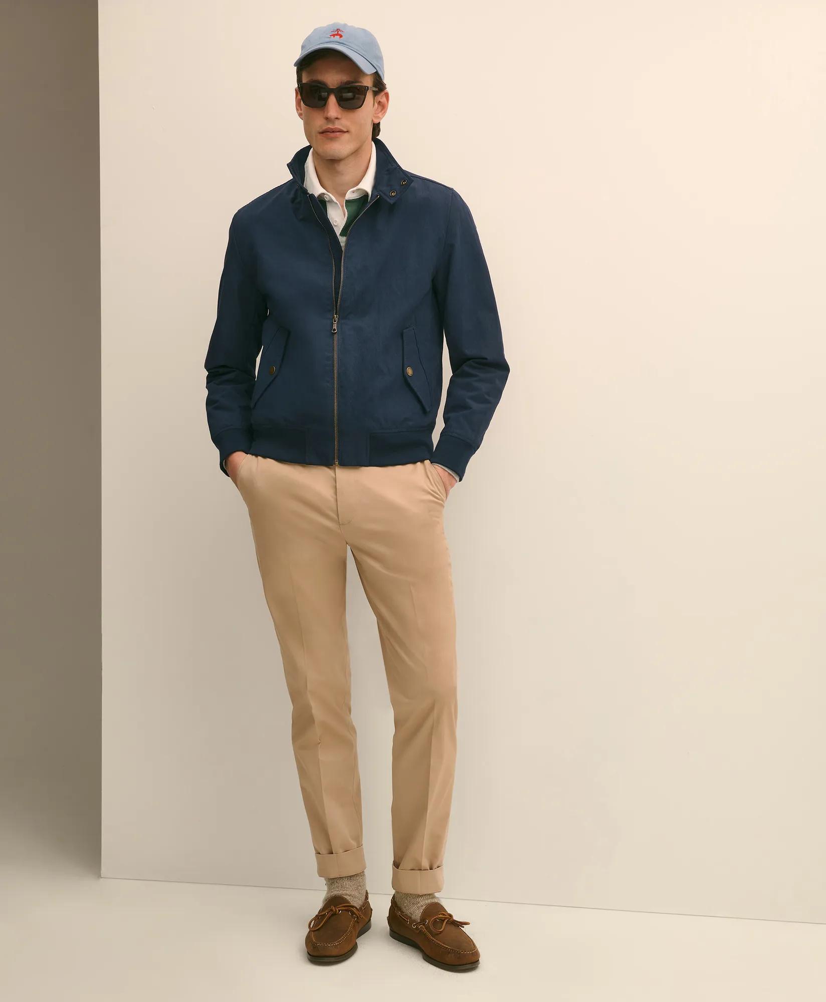 Slim Fit Stretch Cotton Advantage Chino Pants - Dark Khaki