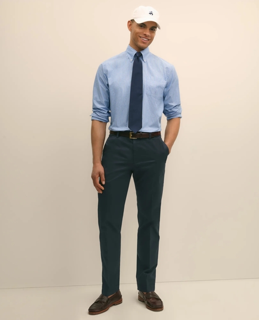 Slim Fit Cotton Advantage Chino Pants - Navy