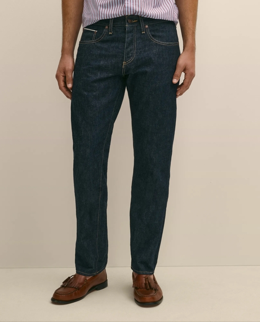 Cherry Street Selvedge Denim Jeans - Navy