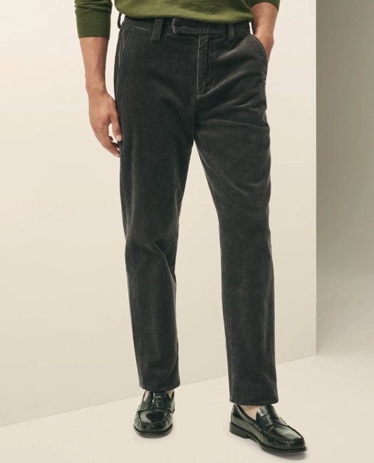 Regular Fit Wide-Wale Corduroy Pants