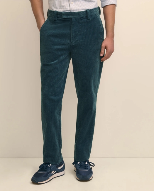 Regular Fit Wide-Wale Corduroy Pants