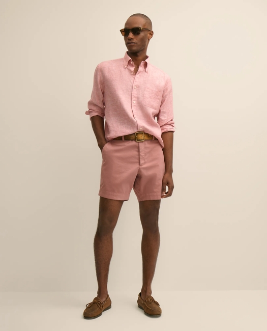 The 7" Friday Chino Short - Rose