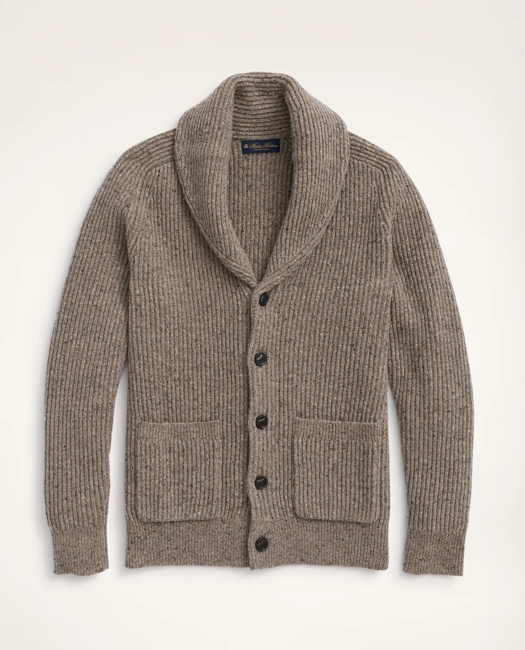 Merino Shawl Collar Cardigan