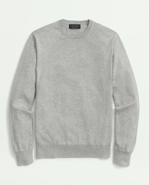 Supima Cotton Crewneck Sweater