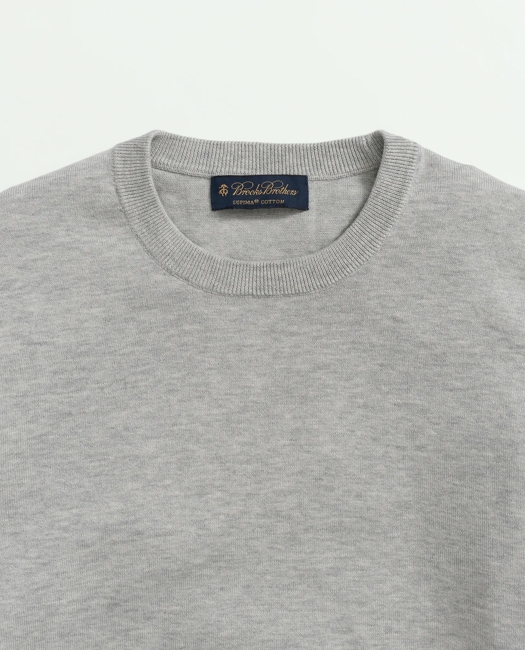 Supima Cotton Crewneck Sweater