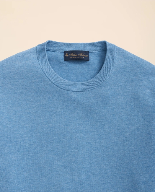 Supima Cotton Crewneck Sweater