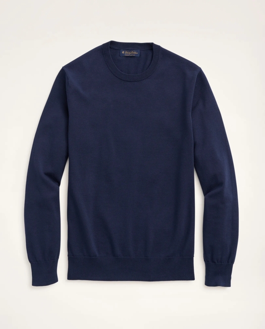 Supima Cotton Crewneck Sweater