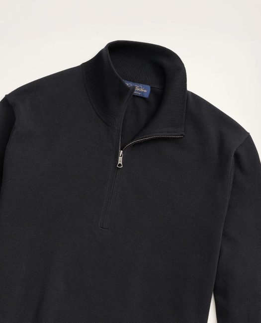 Supima Cotton Half-Zip Sweater