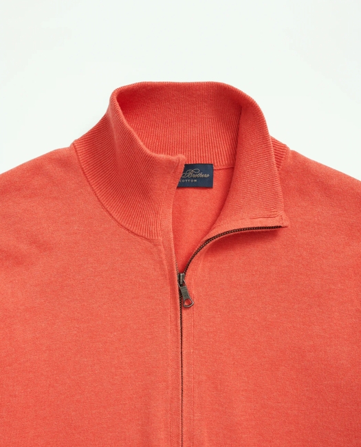Supima Cotton Half-Zip Sweater