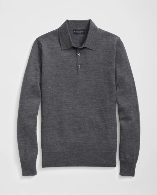 Ultimate Merino Wool Polo Sweater