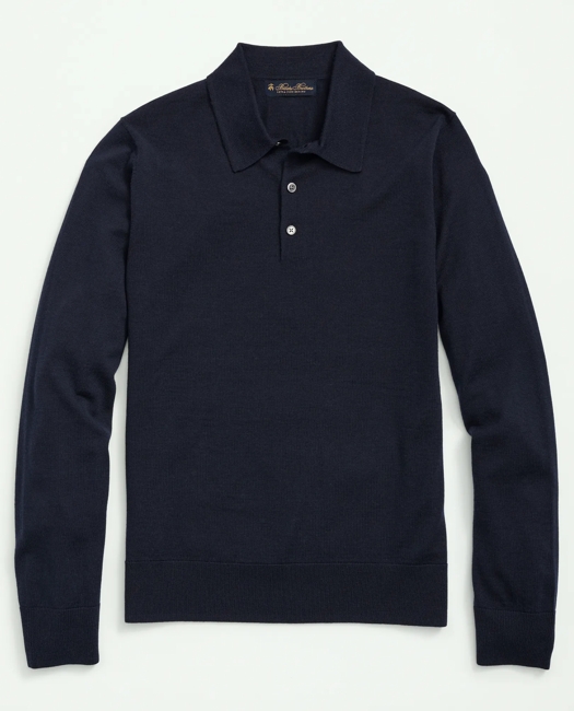 Ultimate Merino Wool Polo Sweater