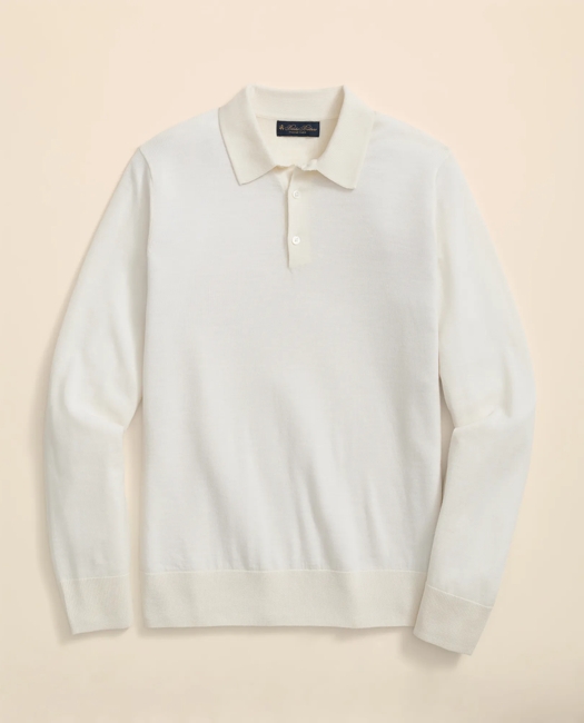 Ultimate Merino Wool Polo Sweater