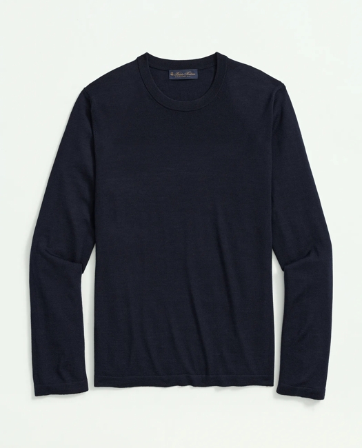 Lightweight Luxe All-Season Sweater, Crewneck
