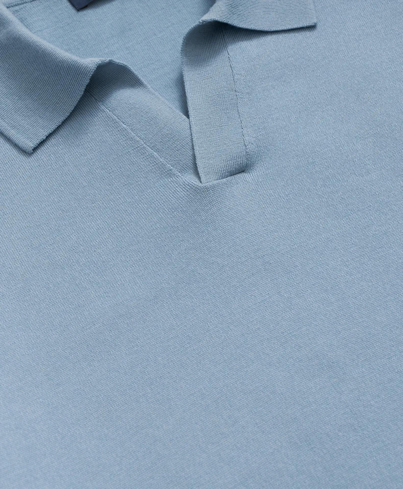Lightweight Luxe All-Season Sweater, Johnny Collar Shirt