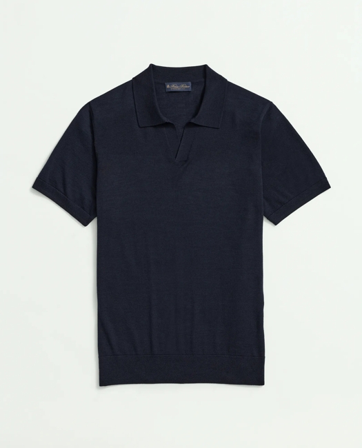 Lightweight Luxe All-Season Sweater, Johnny Collar Shirt