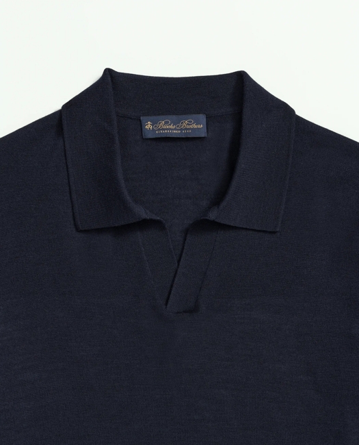 Lightweight Luxe All-Season Sweater, Johnny Collar Shirt