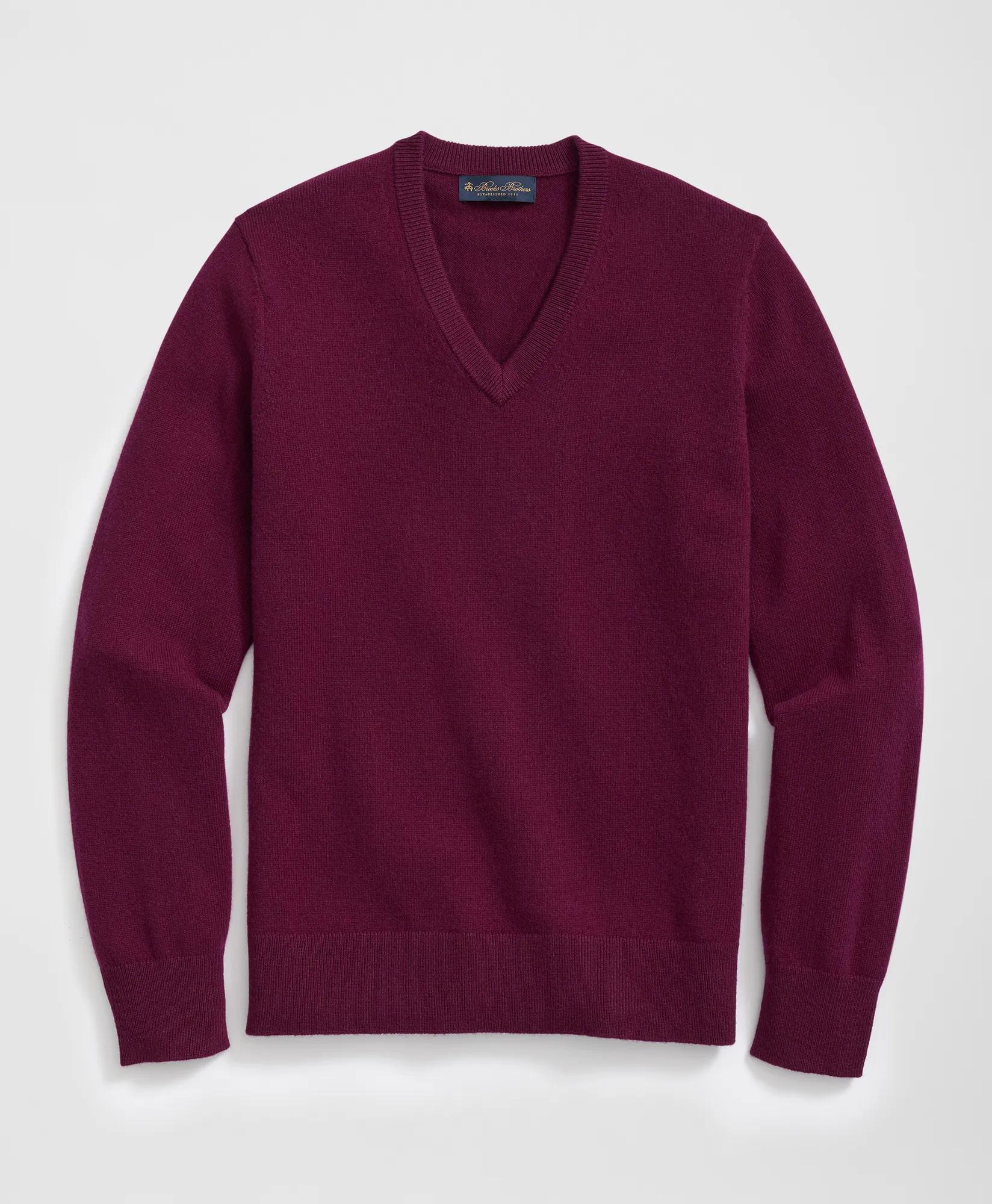 3-Ply Cashmere V-Neck Sweater