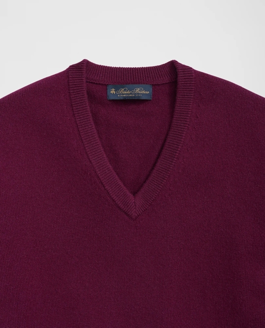 3-Ply Cashmere V-Neck Sweater
